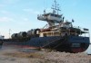 Loading operations in Ortona 
Several vessels up to 200 tons unit weight and 45 meters length to Aktau, Kazakhstan  via Volga River to Caspian Sea 