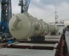 Load out operations in Porto Marghera for 1 large Vessel 60 meters long and 4.5 meters diameter. Weight: 210 tons 